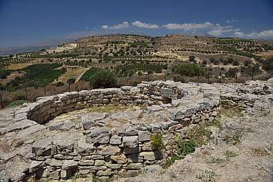 minoisches Tholos-Grab bei Kamil�ri
