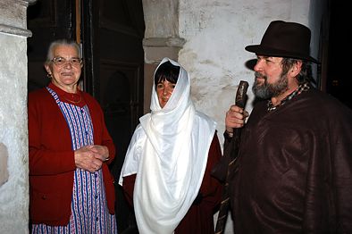 bei der Herbergssuche bei der Herbergssuche
