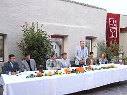 der Vinotheken-F�hrer wird vorgestellt